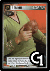 1 Tribble - Skip (Green)